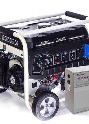 Бензиновый генератор matari mx10800ea-ats, 7,5 квт, автоматика
