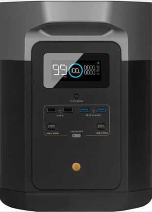 Портативная зарядная станция ecoflow delta max 2000 2016 вт/ч