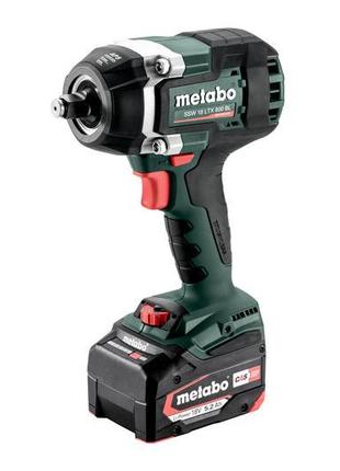 Ударный гайковерт metabo ssw 18 ltx 800 bl (602403650)