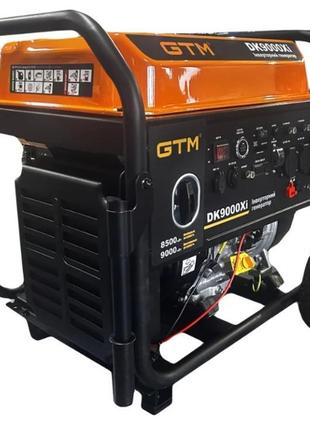 Генератор инверторный gtm dk9000xi 8,5 квт электростарт