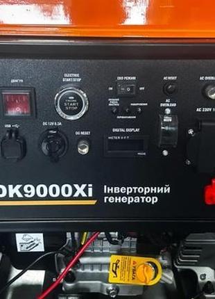 Генератор инверторный gtm dk9000xi 8,5 квт электростарт3 фото