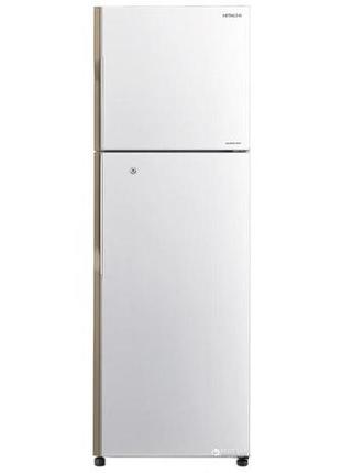 Холодильник инверторный hitachi r-h330puc7pwh, 230 л, белый