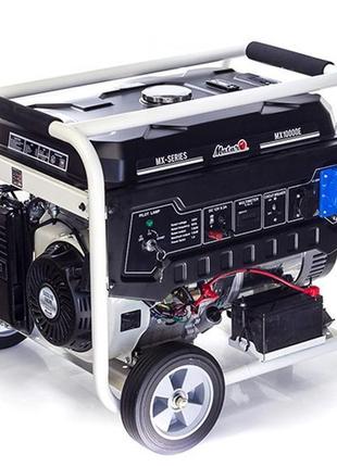 Бензиновый генератор matari mx10000ea, 7,5 квт, электростарт