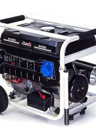 Бензиновый генератор matari mx10000ea, 7,5 квт, электростарт4 фото