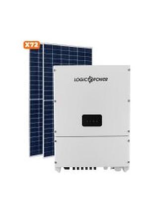 Комплект сонячної електростанції 30 kw grid 3ф під зелений тариф