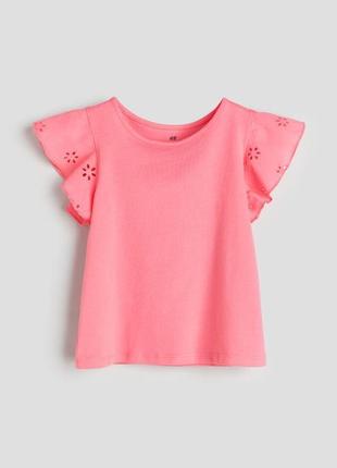 Футболка топ майка h&m на девочку 6-8 лет 122/128 см hm