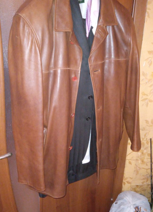 Кожаный пиджак италия hiperbol2 фото