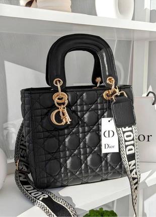 Сумочка dior lady велика7 фото