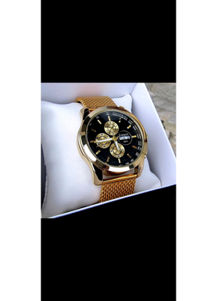 Чоловічий годинник tissot (gold)2 фото