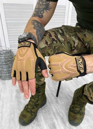 Рукавиці тактичні безпалі mechanix