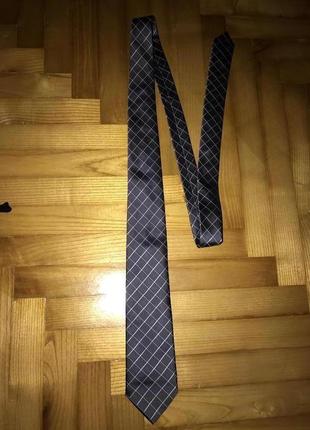 Hugo boss-шелковый галстук в клетку!