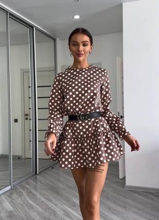 Сукня в горох