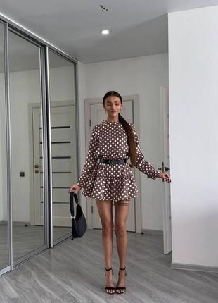 Сукня в горох