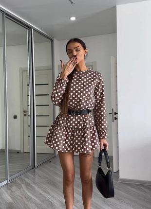 Сукня в горох