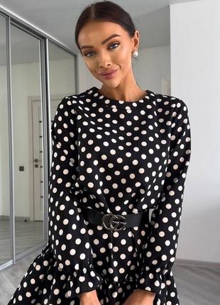 Сукня в горох