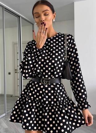 Сукня в горох