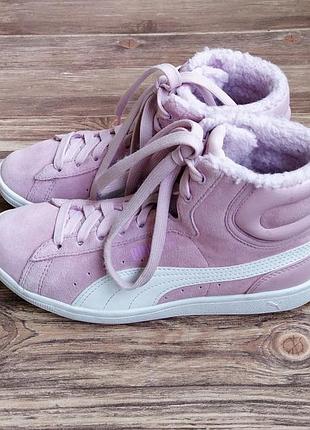 Кеды puma vikki high top. размер 36/23 см.