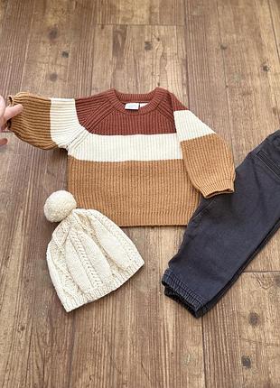 Свитер zara 80 (9-12 мес) , кофта zara 80 , штаны зара 80