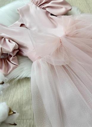 Неймовірна стильна ніжна нарядна сукня «попелюшка»3 фото