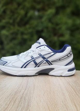 👟 кросівки  asics gel-1130 білі з синім       / наложка bs👟3 фото