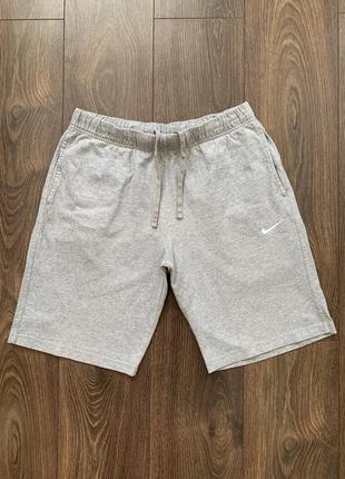 Шорти nike swoosh grey shorts