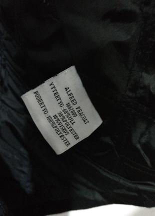 Реал l xl 50 52 bondelid шерсть пальто мужское чёрное удлиненное zxc5 фото