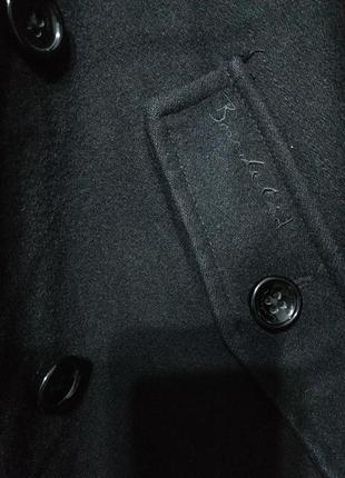 Реал l xl 50 52 bondelid шерсть пальто мужское чёрное удлиненное zxc6 фото