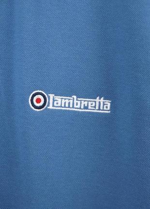 Чоловіча polo футболка lambretta / blue6 фото