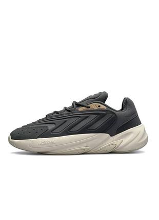 Мужские кроссовки adidas originals ozelia gray gold