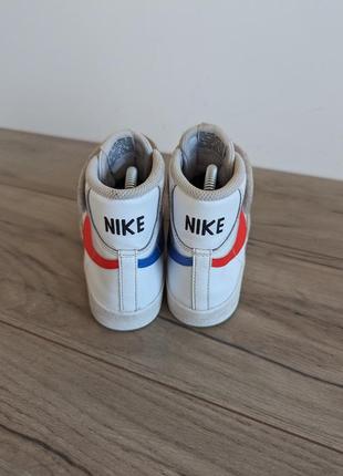 Nike blazer кроссовки кожаные детские оригинал5 фото