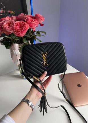 Saint laurent lou quilted camera bag