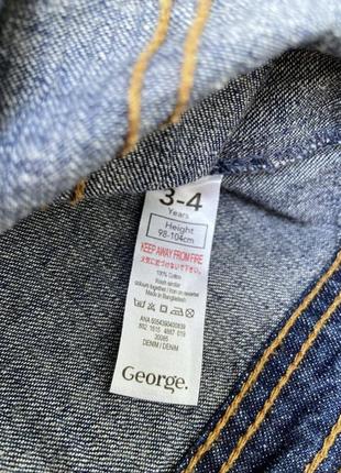 Жакет джинсовый george пиджак на кнопках2 фото