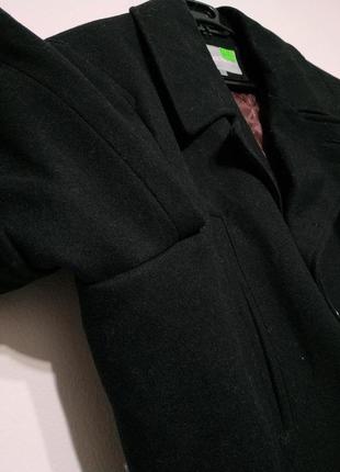 Акция 🔥1+1=3  3=4🔥 l m 50 48 сост нов шерсть вовна пальто зимнее мужское чёрное zxc2 фото