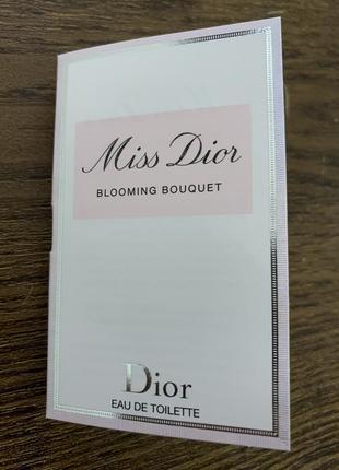 Miss dior blooming bouquet пробник міс діор