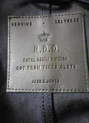 Rdd royal denim devision jack jones 
мужская джинсовая куртка овершонок4 фото