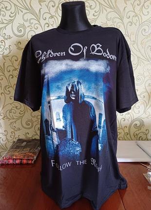 Children of bodom футболка. металл мерч