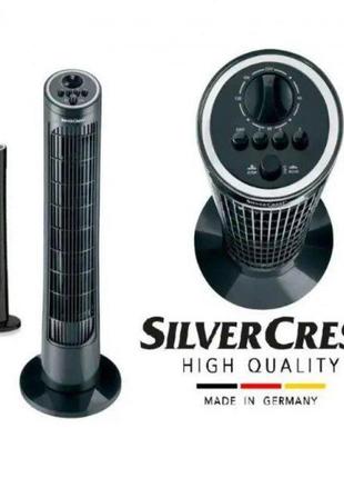 Вентилятор silver crest чорний. колонний вентилятор silvercrest stv 50 f1 white (німеччина)