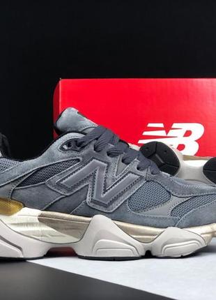 Женские кроссовки new balance 9060 grey 1950 беланс серого цвета2 фото