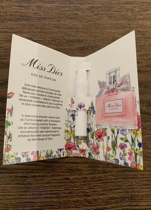 Miss dior eau de parfum dior пробник міс діор