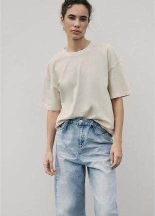 Плотная футболка zara