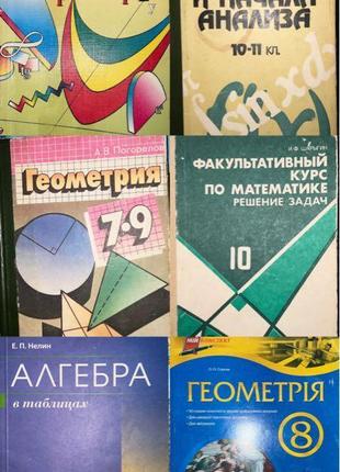 Математичні книжки