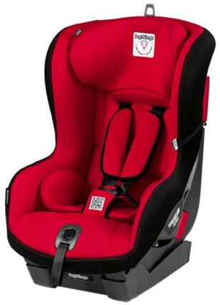 Автокрісло peg perego viaggio 1 duo-fix. червоний і чорний. alcan