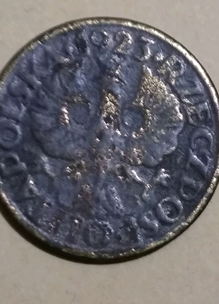 Старовинна монета польщі2 фото