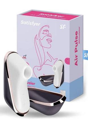 Вакуумний водонепроникний кліторальний стимулятор satisfyer