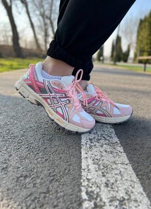 Жіночі кросівки asics gel-kahana 8 beige pink10 фото