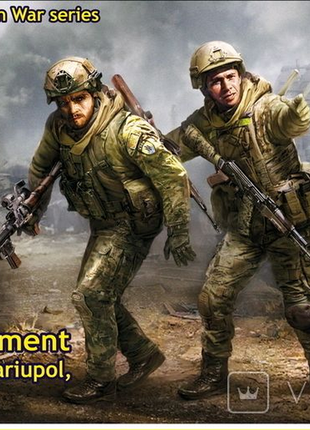 Масштабна модель  оборона маріуполя 1/35, нова.