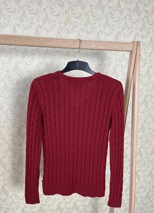 Плетений пуловер tommy hilfiger5 фото