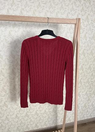 Плетений пуловер tommy hilfiger3 фото