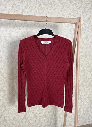 Плетений пуловер tommy hilfiger4 фото