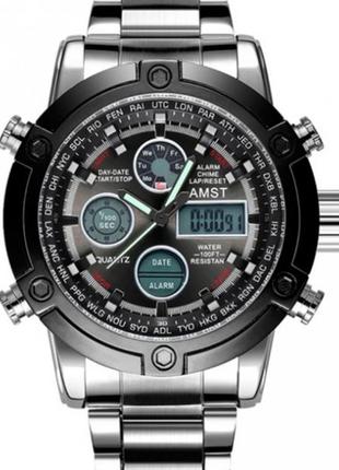 Смарт годинник amst mountain steel, тактичний1 фото